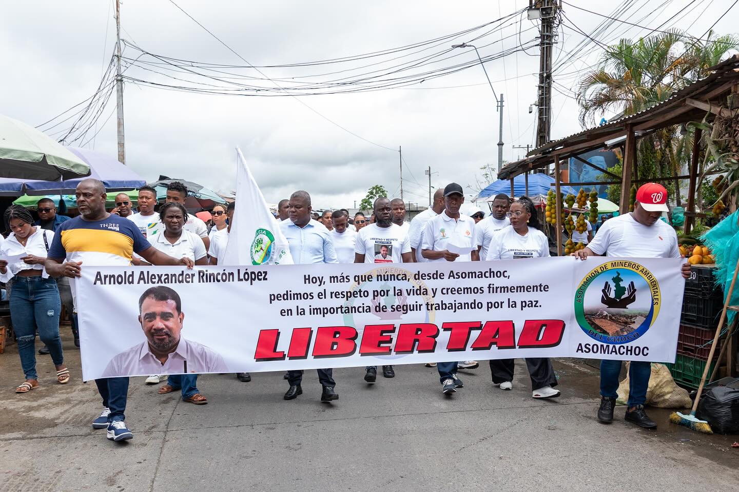 ¡Quibdó marcha por la paz, la dignidad y la libertad!