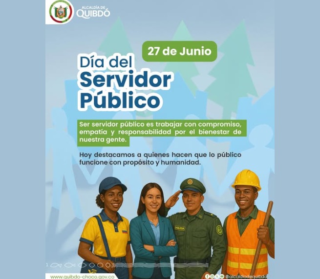 ¡Feliz Día del Servidor Público!